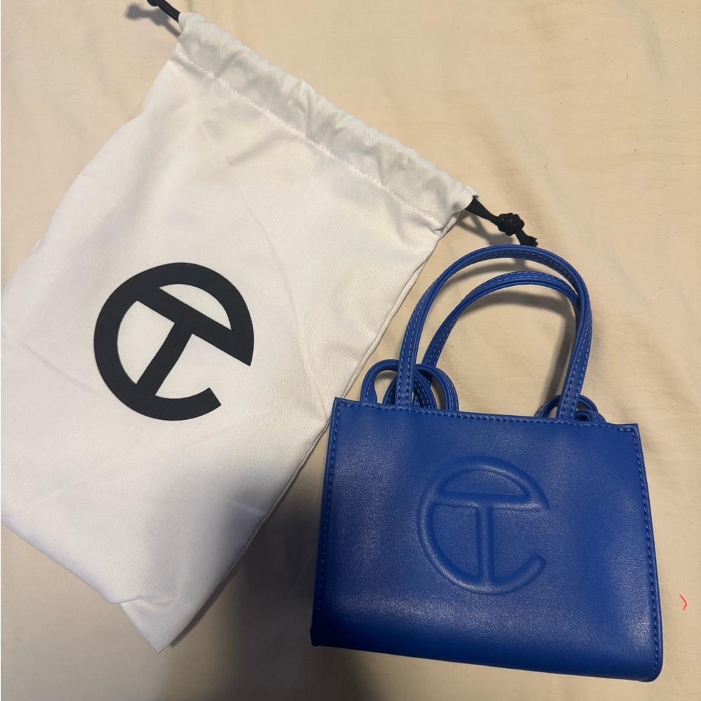 Telfar Women's Blue Handbag Small